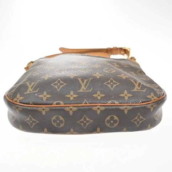 LOUIS VUITTON Odeon PM Shoulder Bag Monogram Leather Brown France - Picture 5 of 16